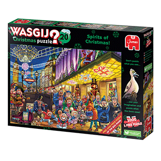 Wasgij Christmas 1000pc Jigsaw Puzzle - #20 Spirits of Christmas