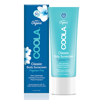 COOLA Body Fragrance Free SPF50 Sunscreen