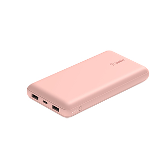 Belkin USB C Portable Charger - Rose Gold