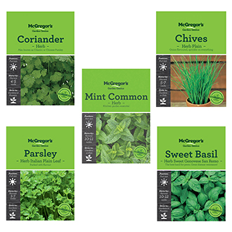 Herb Seeds Mixed 5 Pack
