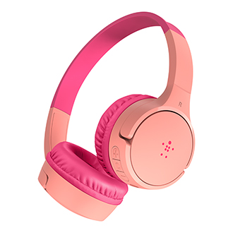Belkin SoundForm Mini Kids Wireless Headphones - Pink
